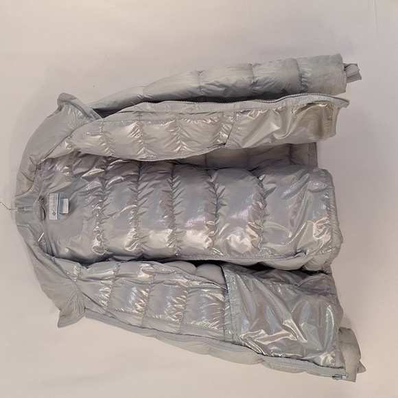 Columbia Light Gray Women's Insulated Interchange XXL Silver Jacket - Picture 2 of 10